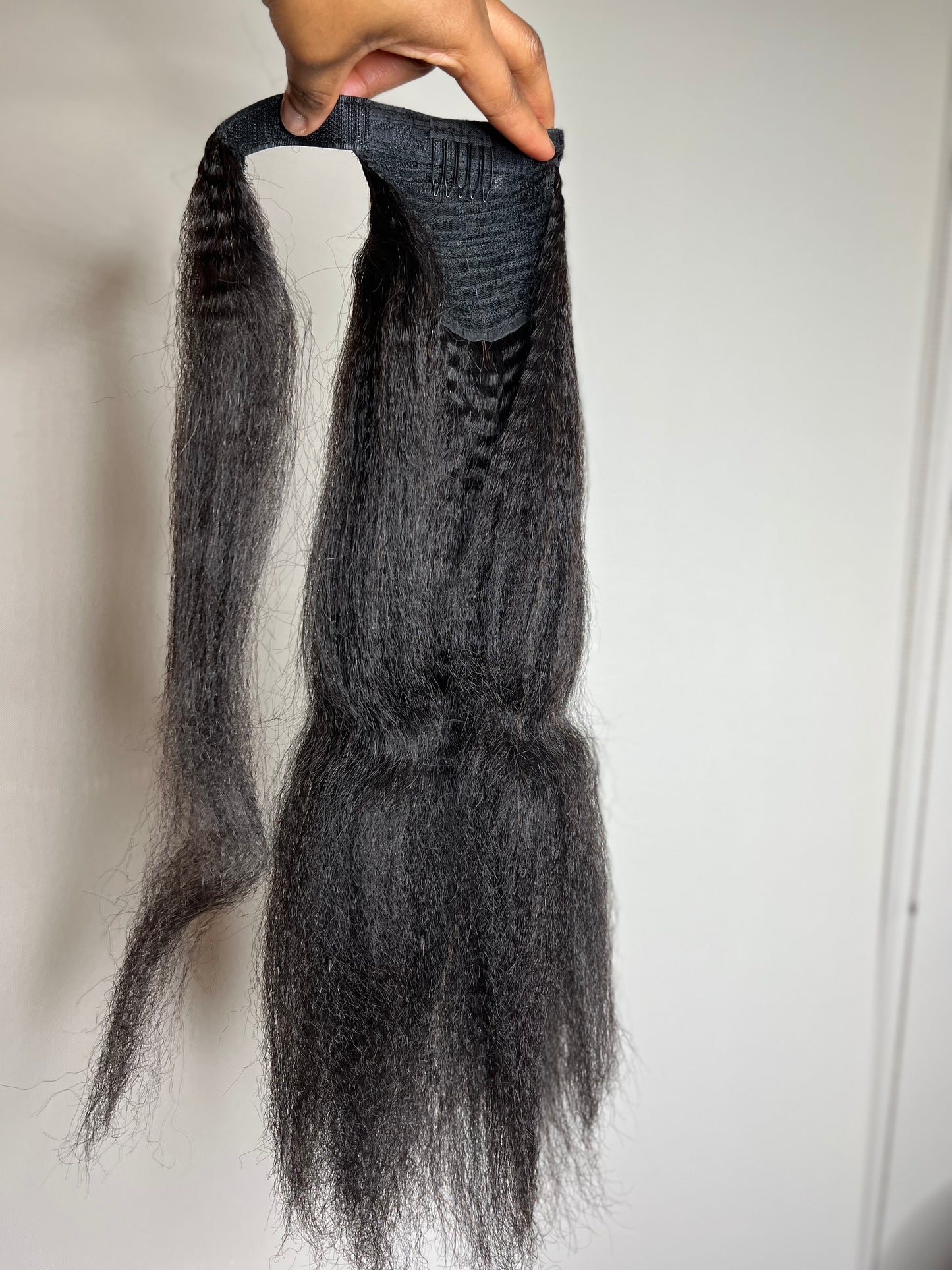 Kinky Straight ponytails