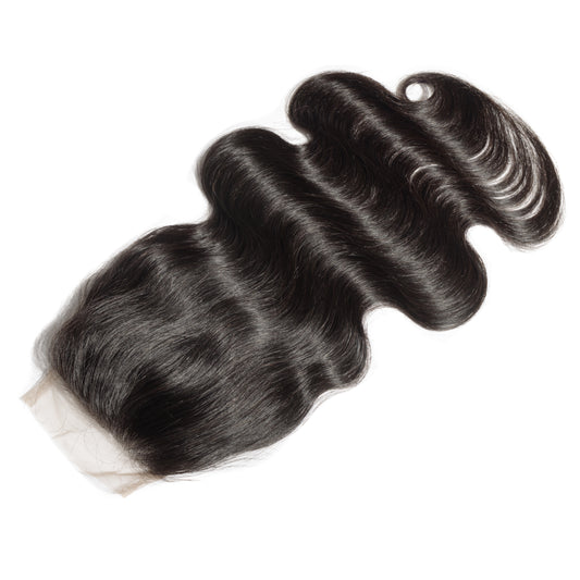 NATURAL HD BODY WAVE CLOSURE